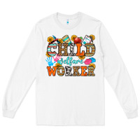 White child welfare worker Long Sleeve Tee - OliviaCreatesArt
