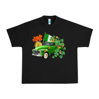 Black Western St. Patrick's Day truck Urban Heavy Tee - CowGirlArtShop
