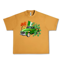 Peanut Butter Western St. Patrick's Day truck Urban Heavy Tee - CowGirlArtShop