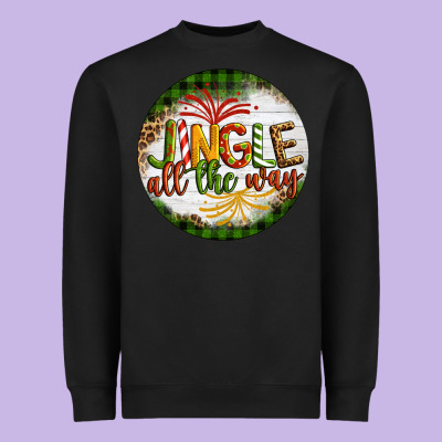 Christmas Jingle Heavyweight Sweatshirt Designed By Artiststas
