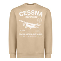Mushroom cessna distressed Heavyweight Sweatshirt - longCreatives