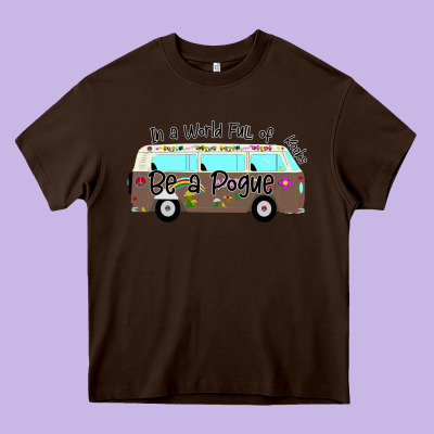 In A World Full Of Kooks Be A Pogue Heavy Core Tee Designed By Bettercallsaul