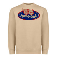 Mushroom Moo and Oink Chicago Heavyweight Sweatshirt - longCreatives