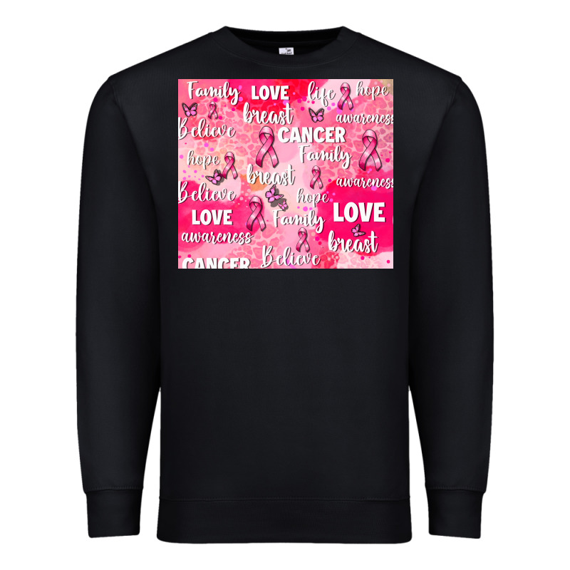 Breast Cancer Awareness Pink Premium Sweatshirt by AdoDesignShop | Teevron
