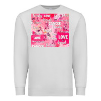 Dove Grey breast cancer awareness pink Premium Sweatshirt - AdoDesignShop