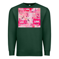 Sports Green breast cancer awareness pink Premium Sweatshirt - AdoDesignShop