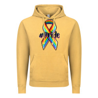 Vintage Mustard pride lgbtq awareness ribbon Vintage Hoodie - OliviaCreatesArt