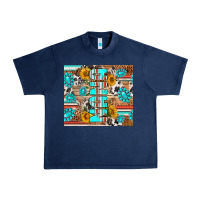 Navy western nana Urban Heavy Tee - RanaPortraitStore