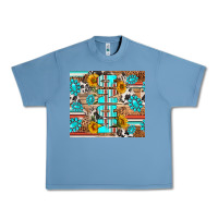 Pebble Blue western nana Urban Heavy Tee - RanaPortraitStore
