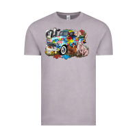 Vintage Zinc Autism truck with farm animals Vintage Tee - CowGirlArtShop
