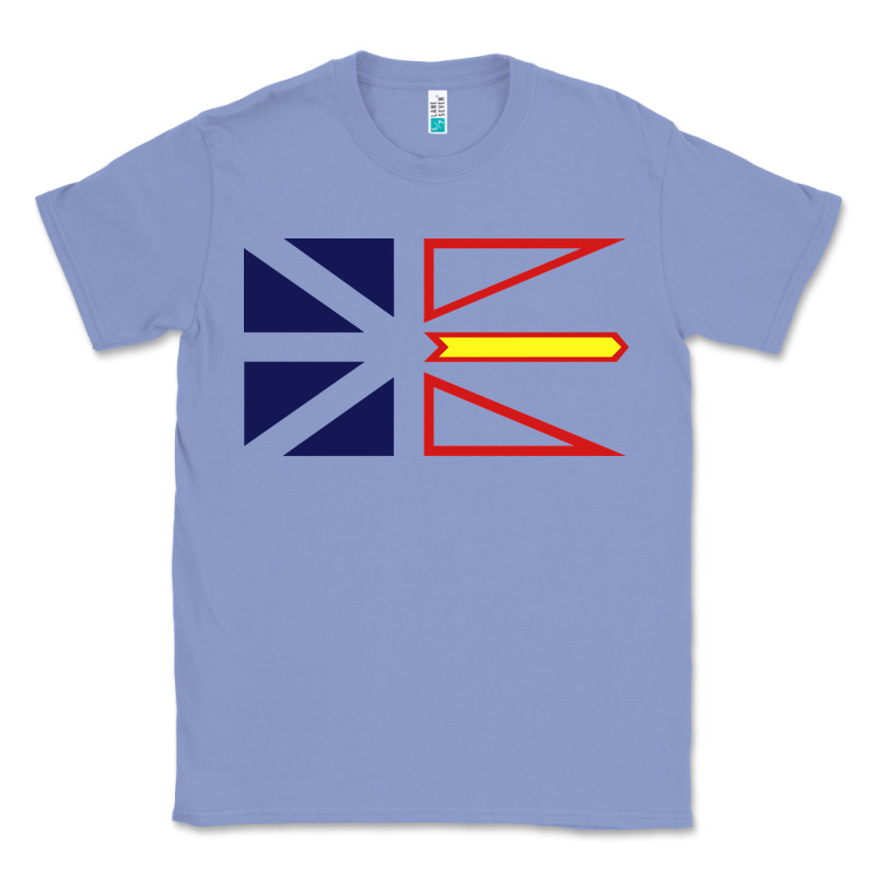 Newfoundland And Labrador Flag - 3 Color Classic Tee by longCreatives | Teevron