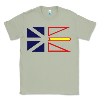 Matcha Newfoundland and Labrador Flag - 3 Color Classic Tee - longCreatives