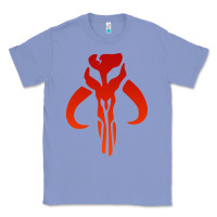 Colony Blue Mando Mythosaur Skull Sticker Classic Tee - longCreatives