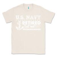 Natural US Navy Retired Shirt Classic Tee - longCreatives