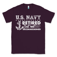 Plum US Navy Retired Shirt Classic Tee - longCreatives