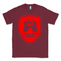 Burgundy Wolfsburg Classic Volkswageen Classic Tee - longCreatives