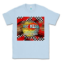 Dusty Blue hot mess daddy of both Classic Tee - TumblerDesignByShophia