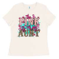 Bone The pink is for my Aunt Cancer Awareness Ladies Tee - HowdyJamesFarm