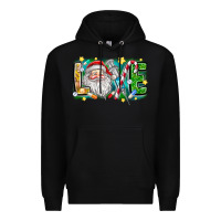 Black Love Santa Premium Hoodie - CowhideDigitalArt