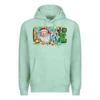 Seafoam Love Santa Premium Hoodie - CowhideDigitalArt
