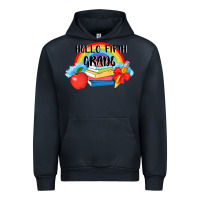 Navy back to school hello fifth grade 3200x2400 Urban Hoodie - AdoDesignShop