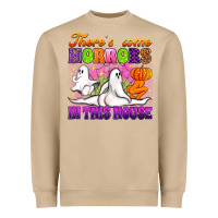 Theres Some Horrors In This House Heavyweight Sweatshirt | Teevron