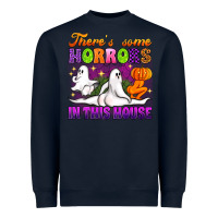 Navy theres some horrors in this house Heavyweight Sweatshirt - Artiststas