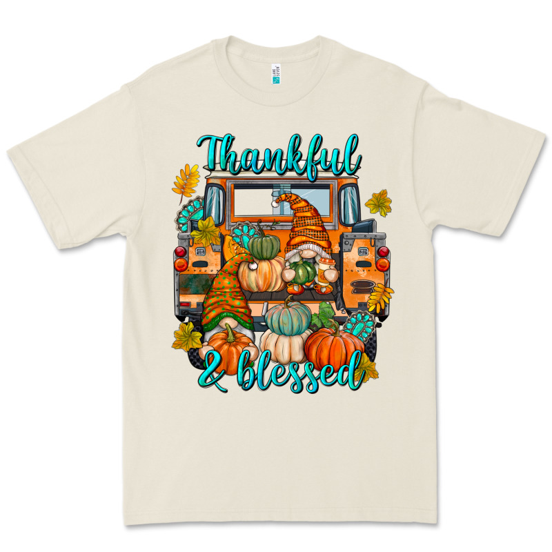 Thankful Blessed Premium Tee by texasbilliewilder | Teevron