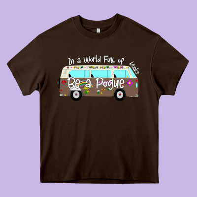 In A World Full Of Kooks Be A Pogue Heavy Core Tee Designed By Bettercallsaul