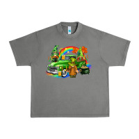 Tornado St. Patrick's Day truck with gnomies Urban Heavy Tee - CowGirlArtShop