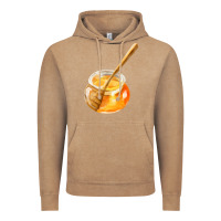 Vintage Coffee honeypot and honeydipper fa element Vintage Hoodie - FaDigitalArtStudio