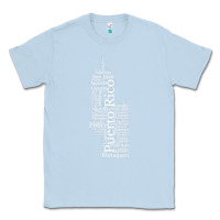 Dusty Blue Puerto Rico El Moro Prideful Puerto Rican Cities and Towns Classic Tee - longCreatives