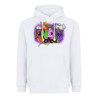 White endo crew Heavyweight Hoodie - AdoDesignShop