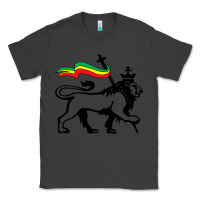Smoke Rasta Lion of Judah Rastafarian Reggae Lion and Christian Classic Tee - longCreatives