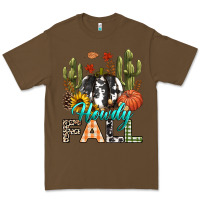 Cacao Howdy Fall Premium Tee - texasbilliewilder