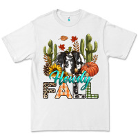 White Howdy Fall Premium Tee - texasbilliewilder