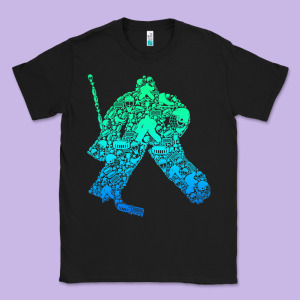 Ice Hockey Goalie Hockey Player Youth Men Kids Boys Classic Tee Designed By Longcreatives