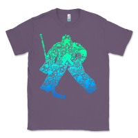 Lavender Ice Hockey Goalie Hockey Player Youth Men Kids Boys Classic Tee - longCreatives