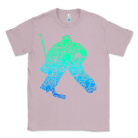 Lilac Ice Hockey Goalie Hockey Player Youth Men Kids Boys Classic Tee - longCreatives