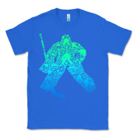 True Royal Ice Hockey Goalie Hockey Player Youth Men Kids Boys Classic Tee - longCreatives