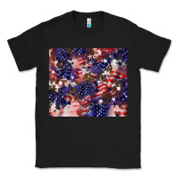 Black American flag sparkly  tumbler Classic Tee - HowdyJamesFarm
