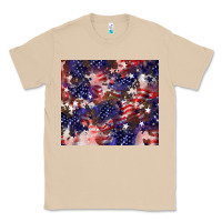 Mushroom American flag sparkly  tumbler Classic Tee - HowdyJamesFarm