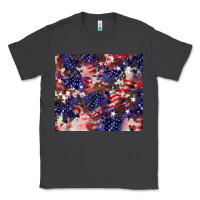 Smoke American flag sparkly  tumbler Classic Tee - HowdyJamesFarm