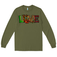 Army Green Christmas boots love Long Sleeve Tee - RanaPortraitStore