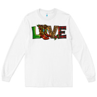 White Christmas boots love Long Sleeve Tee - RanaPortraitStore