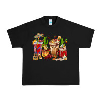Black Cino De Mayo coffee cups Mexico Urban Heavy Tee - HowdyJamesFarm