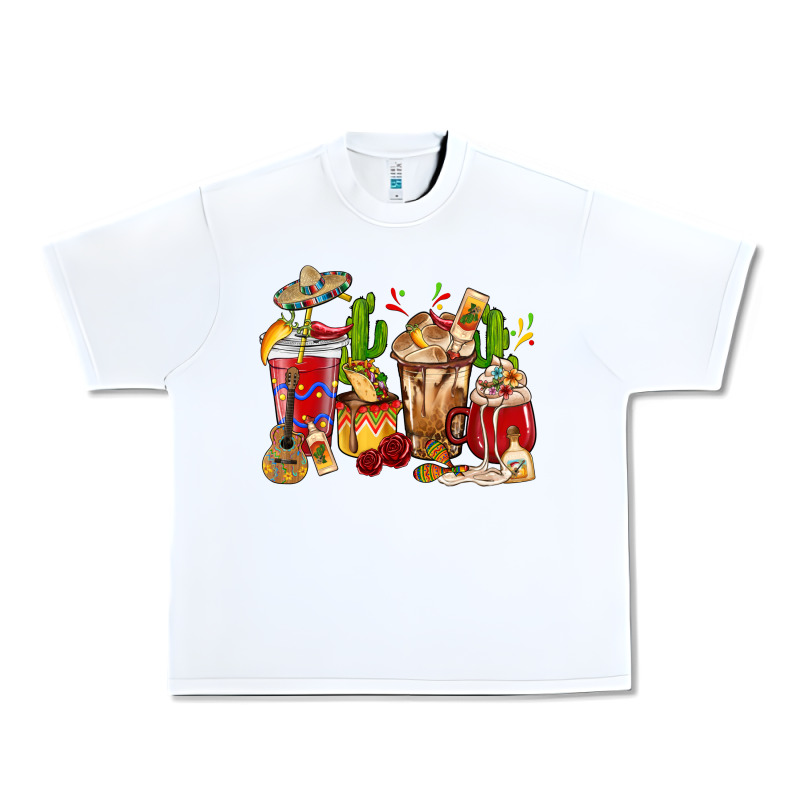 Cino De Mayo Coffee Cups Mexico Urban Heavy Tee by HowdyJamesFarm | Teevron