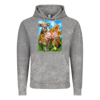 Cloud Rock farm animals wagon olivia Vintage Hoodie - OliviaCreatesArt