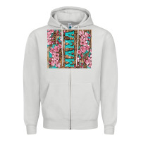 Dove Grey cherry blossoms mama tumbler Zipper Hoodie - Artiststas