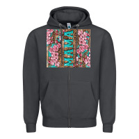 Smoke cherry blossoms mama tumbler Zipper Hoodie - Artiststas